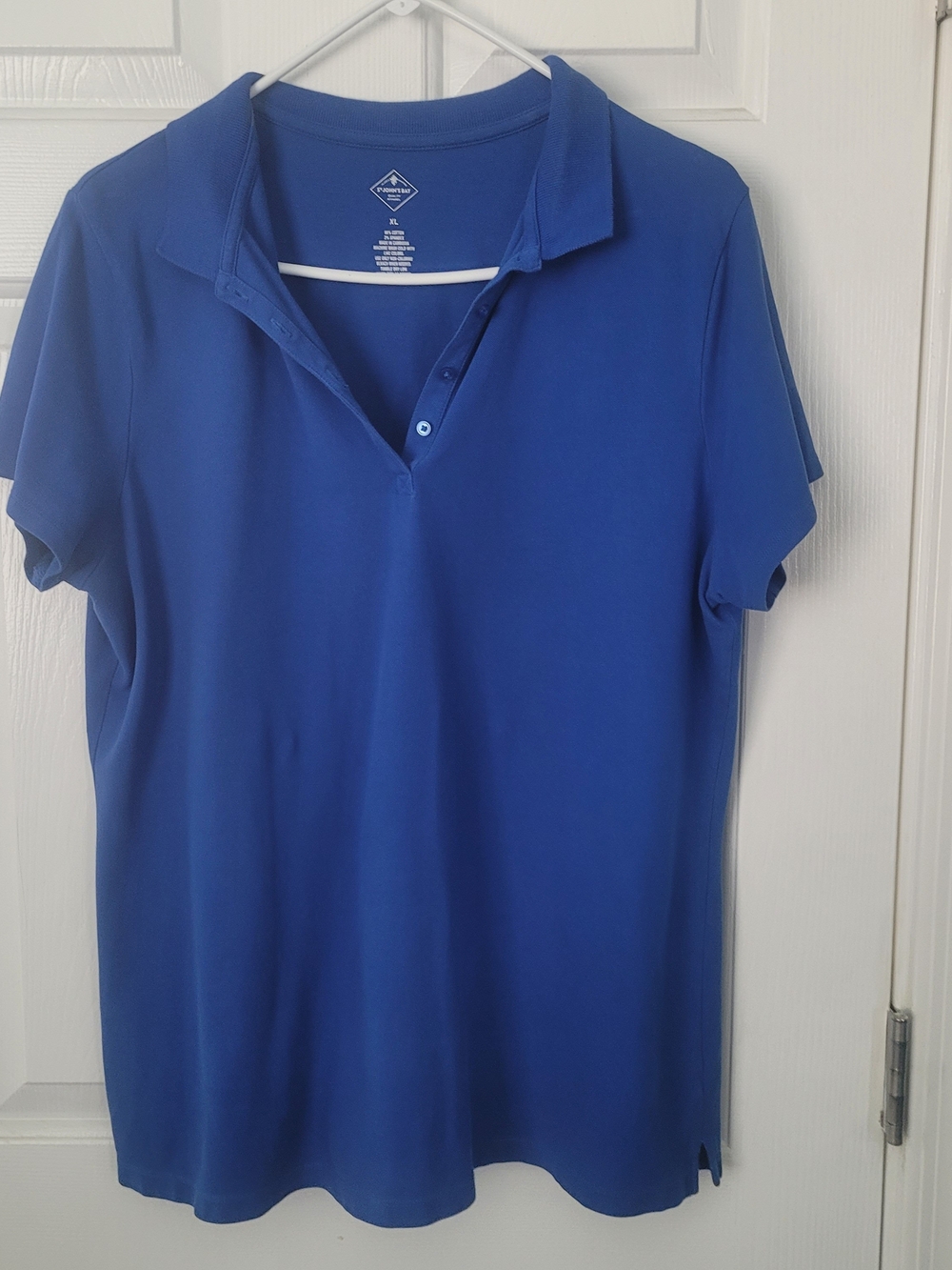 St. John's Bay Royal Blue Polo Top